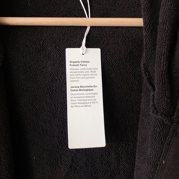 Eileen Fischer Sweater NWT black sweater cardigan women's duster cardi - Picture 9 of 11